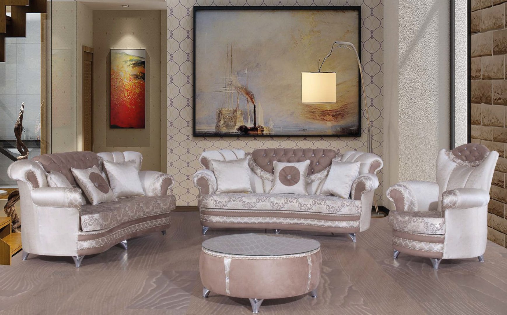 Sadram Luxury Sofa Set