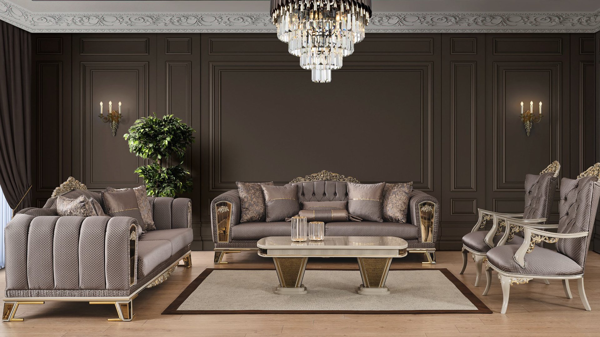 Luxury Sofa Set 2