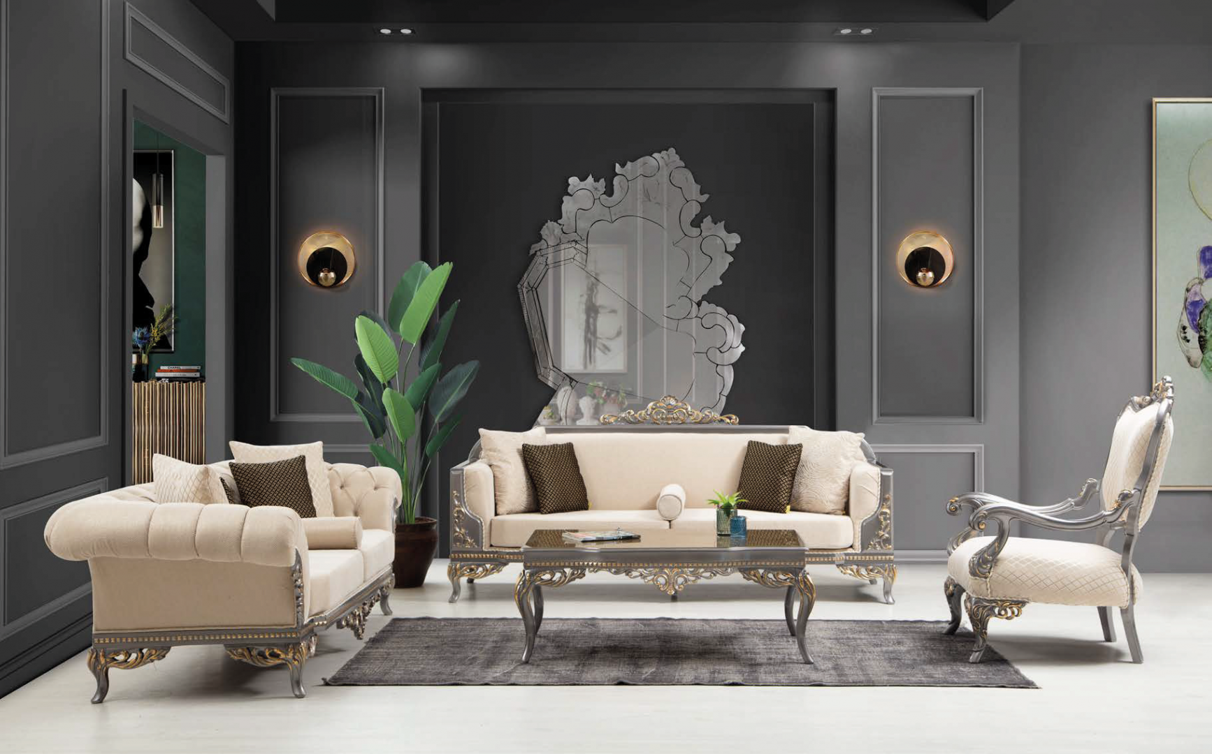 Beirut Luxury Sofa Set