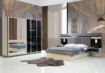 Versace Modern Yatak Odası Takımı | SRÇ Klasik Mobilya