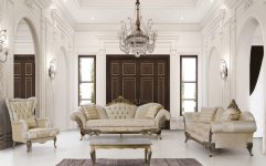Sofia Luxury Sofa Set | SRÇ Classic Furniture