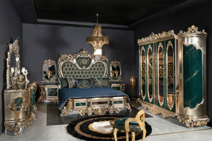  Payitaht Classic Bedroom Set | SRÇ Classic Furniture