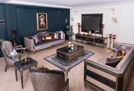 Классическая мебель и размеры диванного комплекта Luxury | SRC ÐšÐ»Ð°ÑÑÐ¸Ñ‡ÐµÑÐºÐ°Ñ Ð¼ÐµÐ±ÐµÐ»ÑŒ