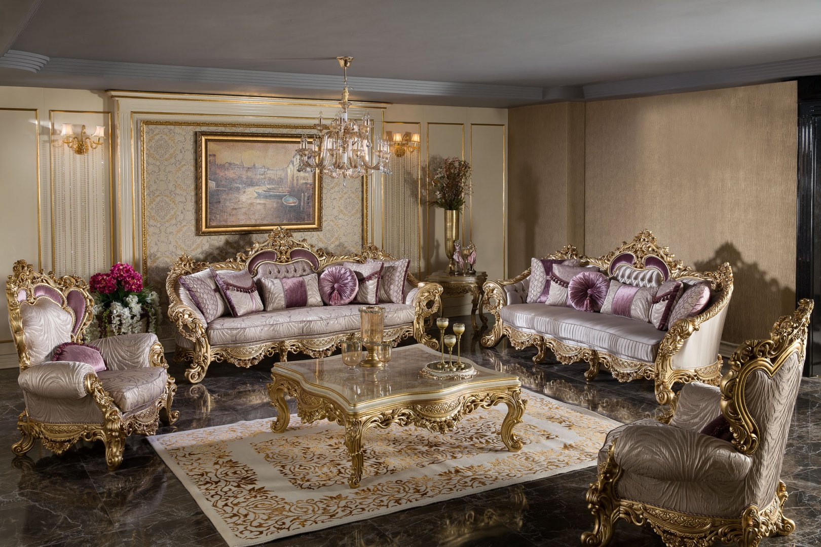 Sultan Classic Sofa Set