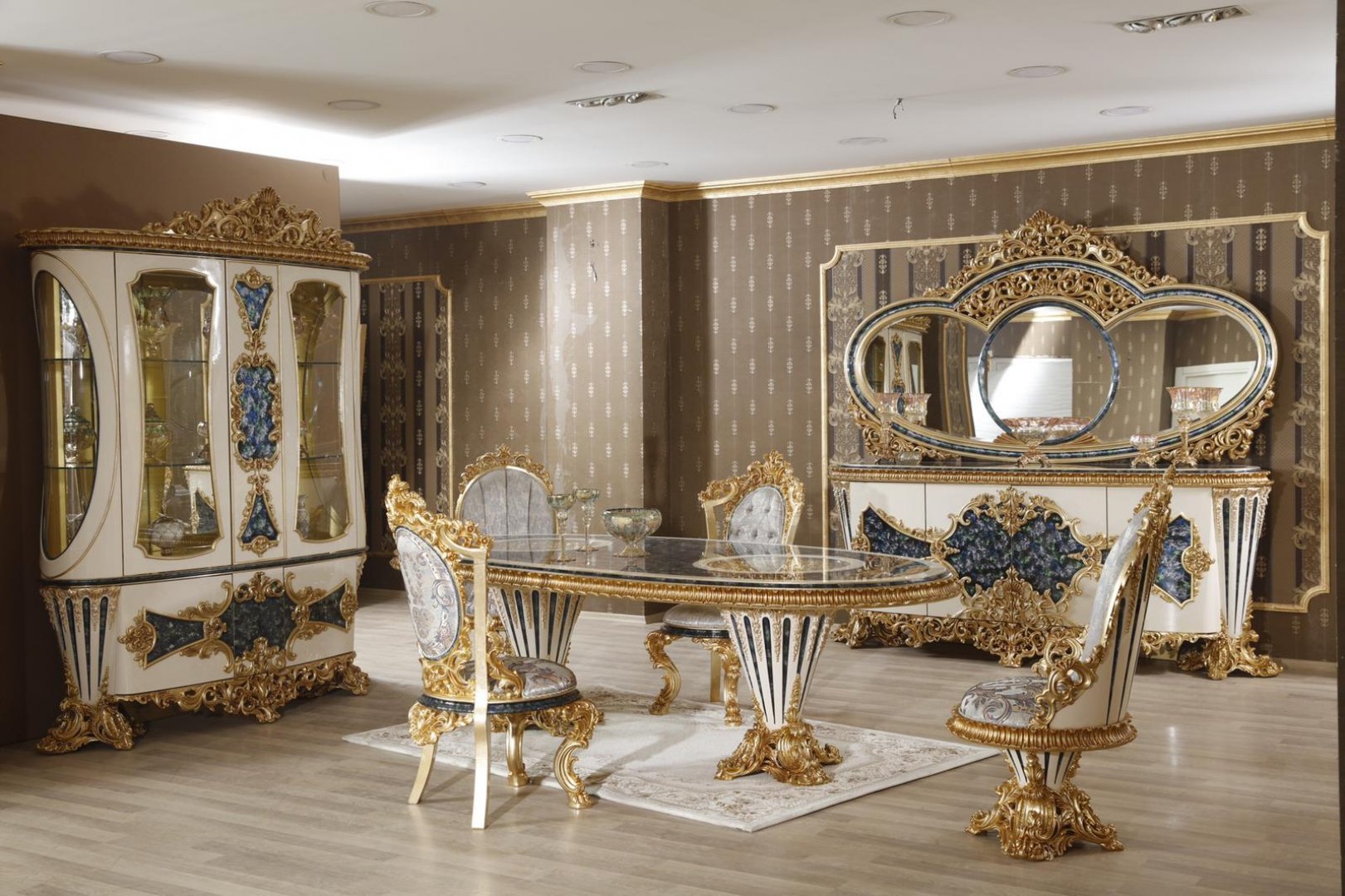 Ottoman Classic Dining Room Set