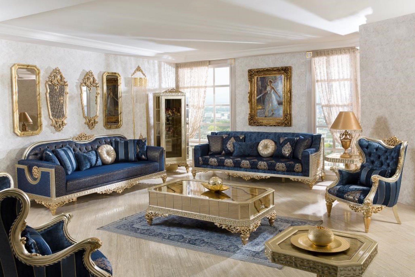 Yagmur Luxury Sofa Set