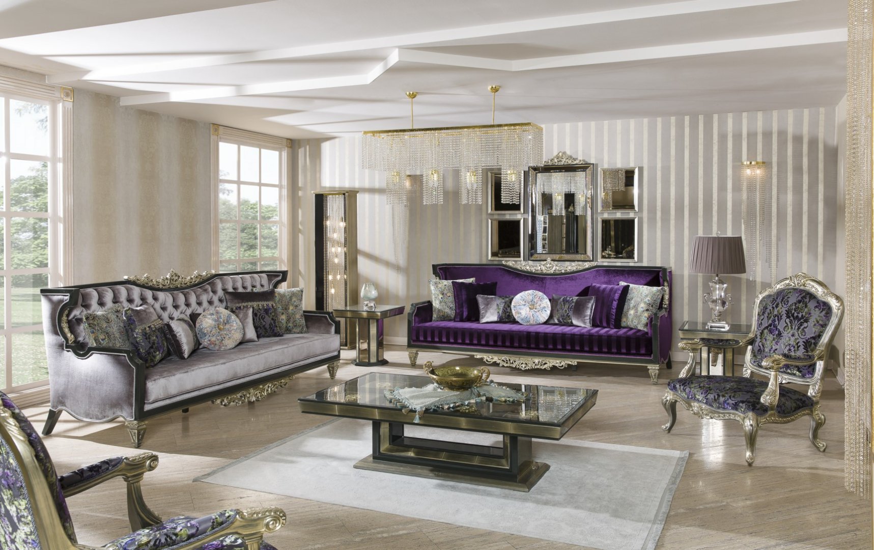 Nida Luxury Sofa Set