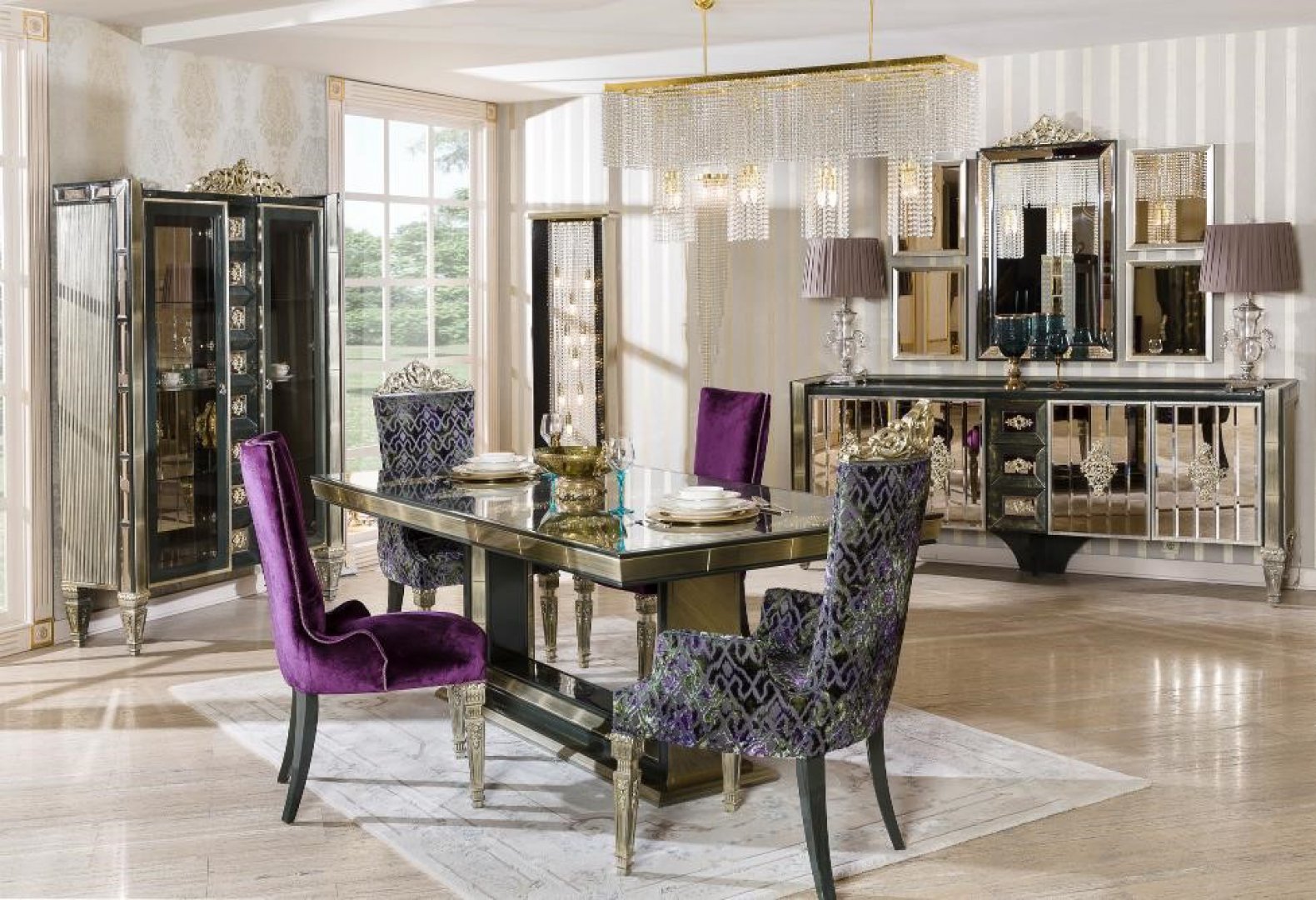 Nida Luxury Dining Room Set