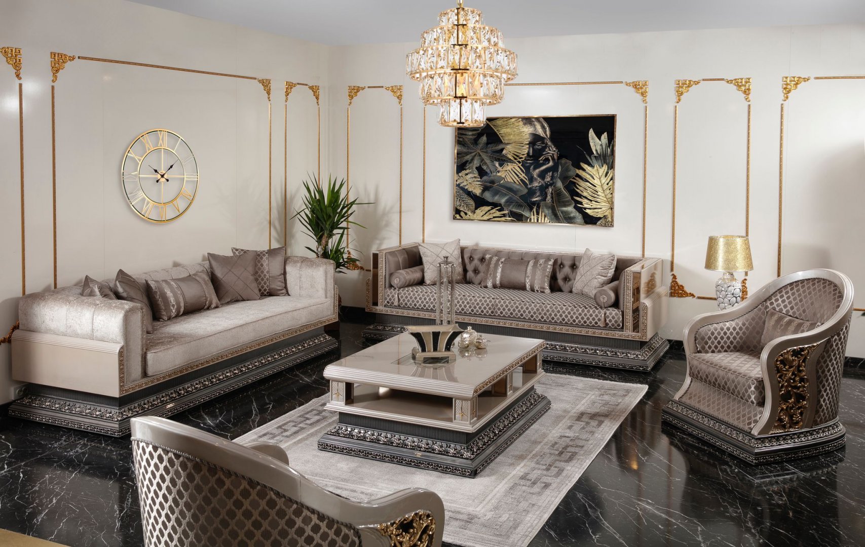 Swiss Classic Sofa Set