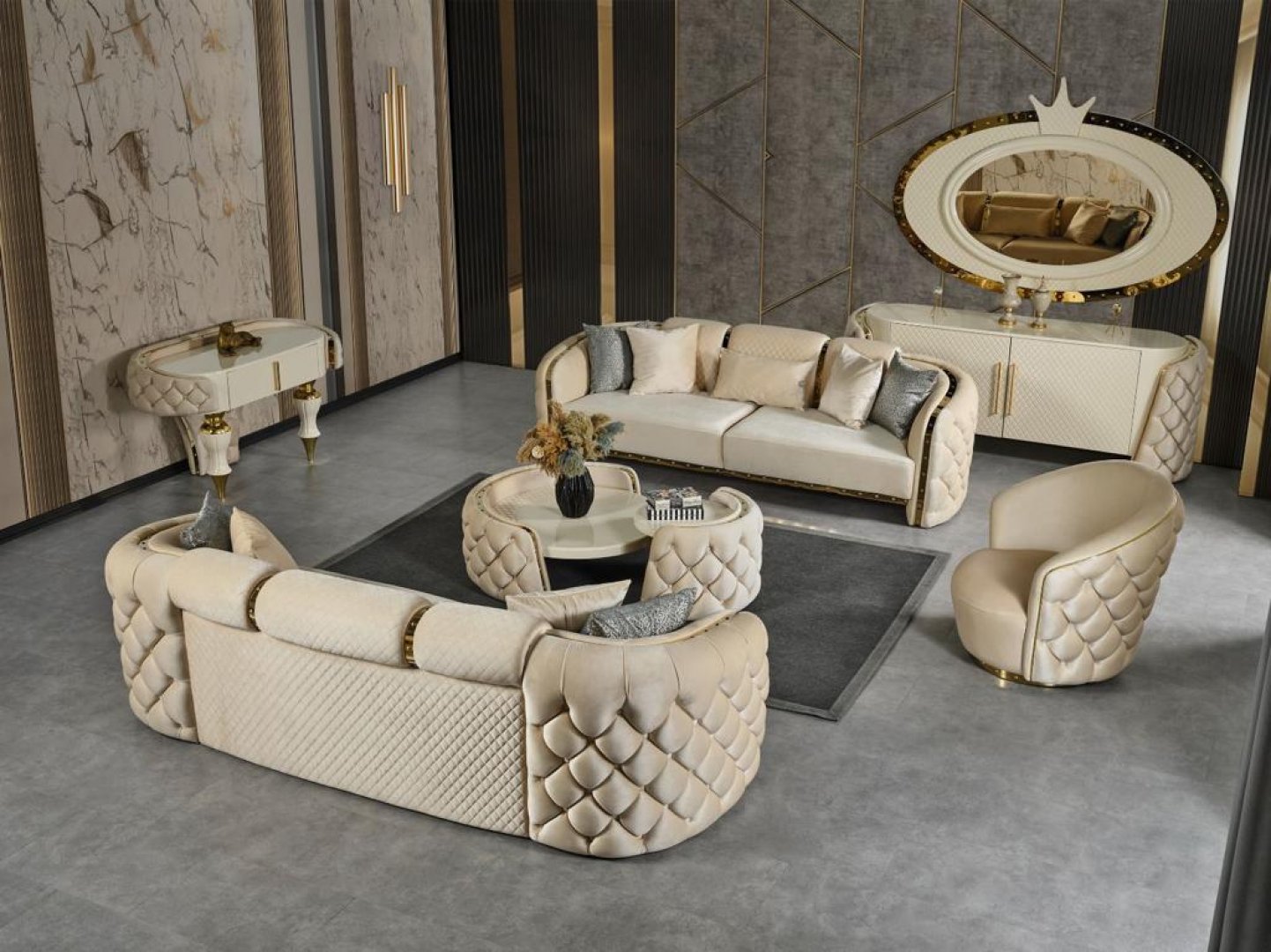 Luxury Sofa Set 5