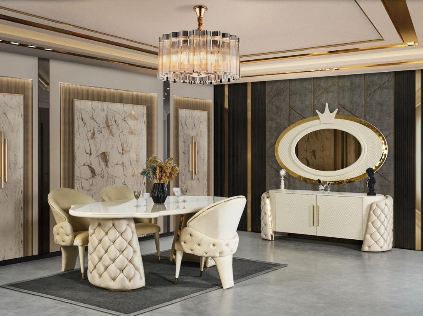 Luxury Dining Room Set 4