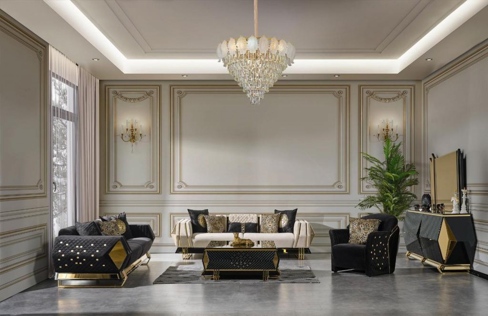 Luxury Sofa Set 6
