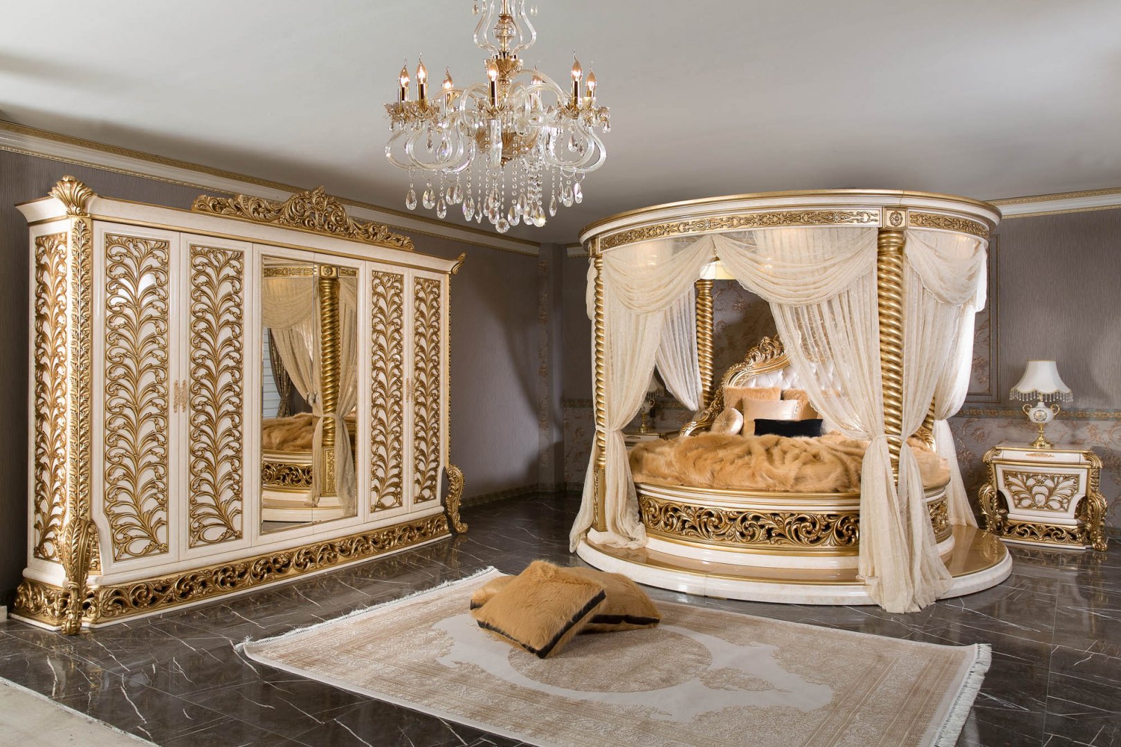 Masko Aybars Classic Bedroom Set