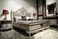 Palermo Luxury Yatak Odası Takımı  | SRÇ Klasik Mobilya